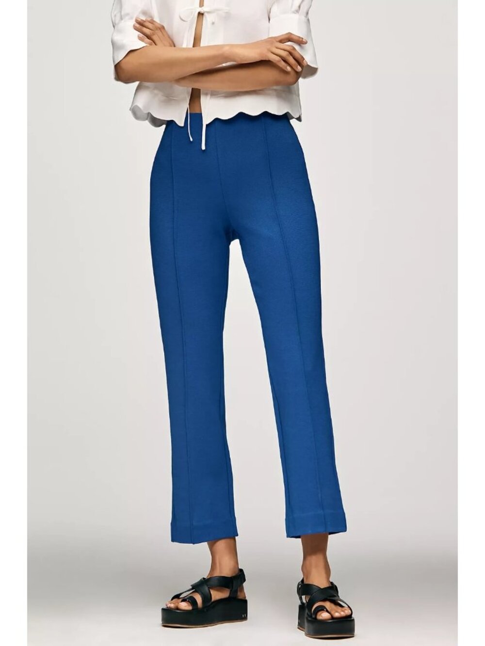 Anthropologie Poppy Kick-Flare Pull-On Pants by Maeve XL
